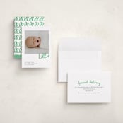 "Jolly Good" - Birth Announcements in Clover by Megan Davis - Assembled