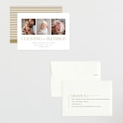 "Counting Those Blessings" - Birth Announcements in Sugar by Robert and Stella - Assembled