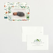"Snuggle Bug" - Birth Announcements in Pond by Morgan Ramberg - Assembled