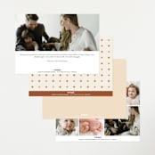 "Baby Bear" - Birth Announcements in Cream by Morgan Ramberg - Back of Card Options
