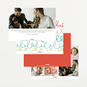 "hello doodle" - Birth Announcements in Dream by Stephanie Hawkes - Back of Card Options