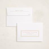 "patterned stripes" - Birth Announcements in Blush by Ellen Schlegelmilch - FREE Recipient Addressing