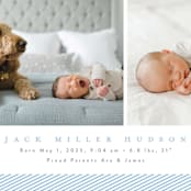 "Sweet One" - Birth Announcements in Sky by Nicoletta Savod - Detail