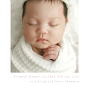 "Sweetest" - Birth Announcements in Rose by Jenna Holcomb - Detail
