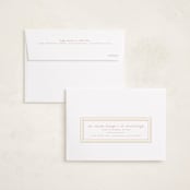 "patterned stripes" - Birth Announcements in Blush by Ellen Schlegelmilch - FREE Recipient Addressing