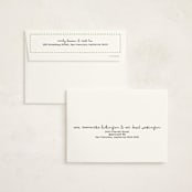 "Stitched Together" - Birth Announcements in Mint by Ashley Langlais - FREE Recipient Addressing
