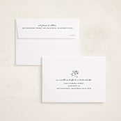 "The Flora" - Birth Announcements in Lily of the Valley by Pixel and Hank - FREE Recipient Addressing