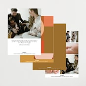 "shapes" - Birth Announcements in Desert by Morgan Kendall - Back of Card Options