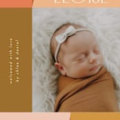 "shapes" - Birth Announcements in Desert by Morgan Kendall - Detail
