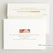 "shapes" - Birth Announcements in Desert by Morgan Kendall - FREE Recipient Addressing
