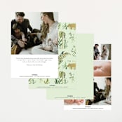 "Jungle Friends" - Birth Announcements in Jungle by Morgan Ramberg - Back of Card Options