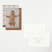"fresh air" - Birth Announcements in Rust by Stacey Meacham - Assembled
