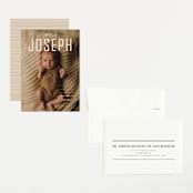 "cover" - Birth Announcements in Cream by Vivian Yiwing - Assembled