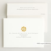 "Modern Floral" - Birth Announcements in Wildflower by Nicole Walsh - FREE Recipient Addressing