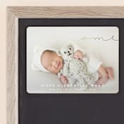 "Delicate Welcome" - Birth Announcements in Cloud by Olivia Raufman - Front