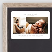 "Simply Sweet" - Birth Announcements in Clay by Carolyn Nicks - Front