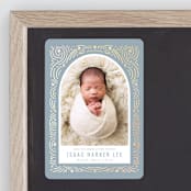 "Star Bright" - Birth Announcements in Slateblue by Meggy Masters - Front