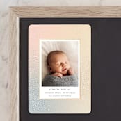 "Mini Confetti" - Birth Announcements in Sunrise by Townsend Majors - Front