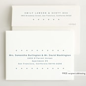 "Mickey fabric frame" - Birth Announcements in Chambray by Lea Delaveris - FREE Recipient Addressing