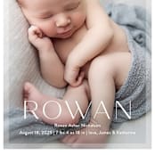 "Frosted Frame" - Birth Announcements in Sugar by Jessica Williams - Detail