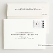 "whispering botanicals" - Birth Announcements in Cotton by Faith Dorn - FREE Recipient Addressing