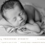 "Modern Grid" - Birth Announcements in Sand by Alexandra Cohn - Detail