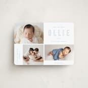 "sweet gallery" - Birth Announcements in Sky by Kristie Kern - Front