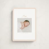 "soft frame" - Birth Announcements in Peachy by Phrosné Barwood - Front