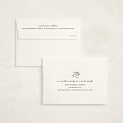 "The Flora" - Birth Announcements in Lily of the Valley by Pixel and Hank - FREE Recipient Addressing