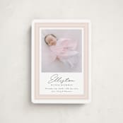 "Serene" - Birth Announcements in Blush by Jessica Williams - Front
