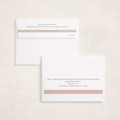 "Serene" - Birth Announcements in Blush by Jessica Williams - FREE Recipient Addressing