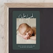 "headline" - Birth Announcements in Hunter by JoAnn Jinks - Front