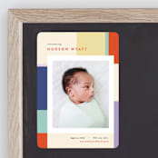 "Punchy" - Birth Announcements in Party by Pixel and Hank - Front