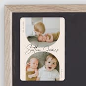 "PALS" - Birth Announcements in Ink by Carolyn MacLaren - Front