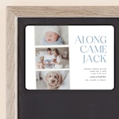 "Pictured Here" - Birth Announcements in Skyfall by Christie Garcia - Front
