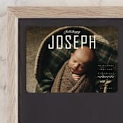 "cover" - Birth Announcements in Cream by Vivian Yiwing - Front