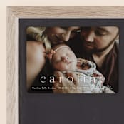 "Classically Stated" - Birth Announcements in Sugar by Sara Hicks Malone - Front