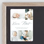 "Modern scribe" - Birth Announcements in Lake by Stacey Meacham - Front