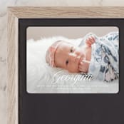 "cupcake" - Birth Announcements in Marshmallow by chocomocacino - Front