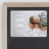 "Vintage" - Birth Announcements in Bunny by Sarah Cohn - Front