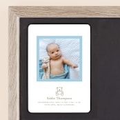 "Teddy" - Birth Announcements in Baby by mo kelley - Front