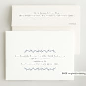 "Baby Frame" - Birth Announcements in Cornflower by Chris Griffith - FREE Recipient Addressing