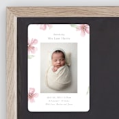 "Flower Petals" - Birth Announcements in Petals by Melinda Denison - Front