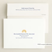 "colorful shapes" - Birth Announcements in Fruitcake by Kercia Jane - FREE Recipient Addressing