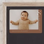 "fresh air" - Birth Announcements in Rust by Stacey Meacham - Front