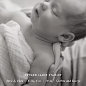 "Introduction" - Birth Announcements in Cloud by Sara Hicks Malone - Detail
