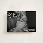 "That's My Name" - Birth Announcements in Cloud by Brandy Folse - Front