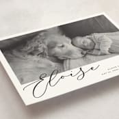"First-Name Basis" - Birth Announcements in Onyx by Genna Blackburn - Detail