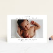 "Frame of Happiness" - Birth Announcements in Sugar by Chris Griffith - Front