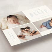 "sweet gallery" - Birth Announcements in Sky by Kristie Kern - Detail